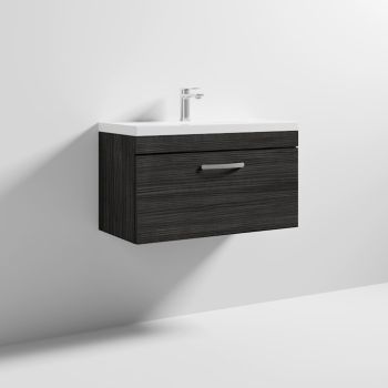 800 WH Single Drawer Vanity & Basin 1 - ATH061A
