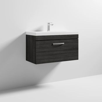 800 WH Single Drawer Vanity & Basin 3 - ATH061D