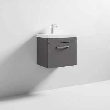 500 WH Single Drawer Vanity & Basin 3 - ATH073D