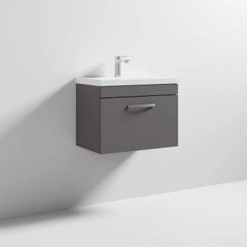 600 WH Single Drawer Vanity & Basin 1 - ATH077A