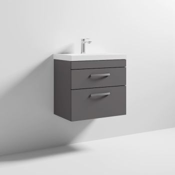 600 WH 2-Drawer Vanity & Basin 3 - ATH078D