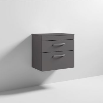 600 WH 2-Drawer Vanity & Worktop - ATH078W