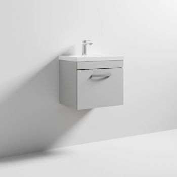 500 WH Single Drawer Vanity & Basin 1 - ATH104A