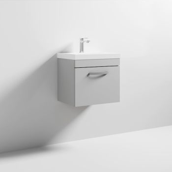 500 WH Single Drawer Vanity & Basin 3 - ATH104D