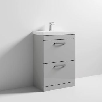 600 FS 2-Drawer Vanity & Basin 3 - ATH108D