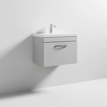600 WH Single Drawer Vanity & Basin 1 - ATH109A