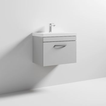 600 WH Single Drawer Vanity & Basin 3 - ATH109D