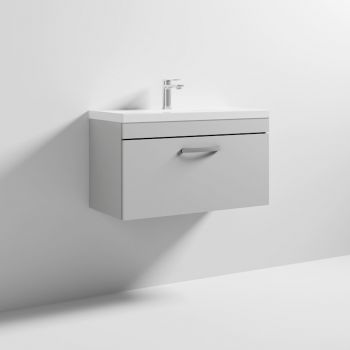 800 WH Single Drawer Vanity & Basin 1 - ATH113A