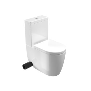Saneux WC Pan - c/c - fully BTW - Rimless LH Cut-out