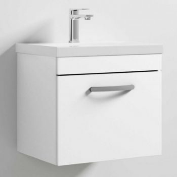 500 WH Single Drawer Vanity & Basin 1 - ATH013A