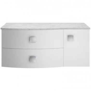 1000mm Left Hand Cabinet With Marble Top - SAR105L