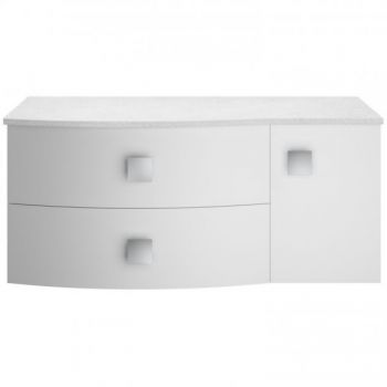 1000mm Left Hand Cabinet With Marble Top - SAR103L