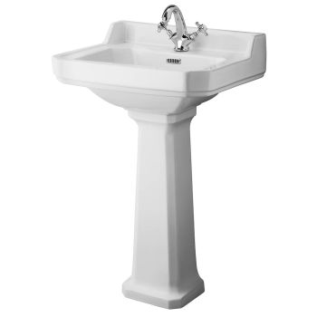 500mm 1TH Basin & Comfort Height Pedestal - CCR032