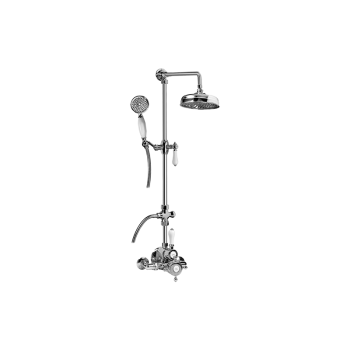 Graff Thermostatic wall-mounted shower system with handshower and showerhead - 2342600