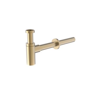 Saneux COS Round Bottle Trap Brushed Brass
