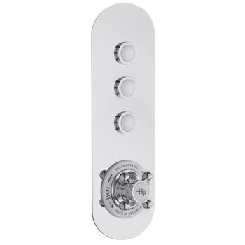Topaz Triple Push Button Shower Valve - CPB5312