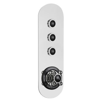 Topaz Triple Push Button Shower Valve - CPB6312