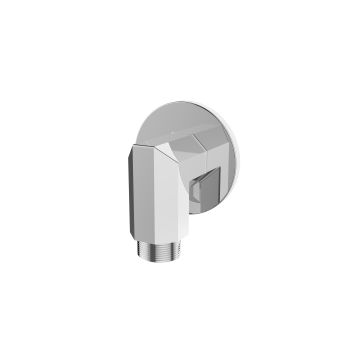Saneux Cromwell Outlet elbow Chrome