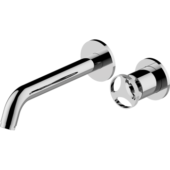 Graff HARLEY Wall-mounted progressive basin mixer - 22,2cm spout (Trim only)