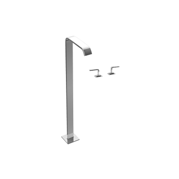 Graff Floor-mtd washbasin spout with deck-mounted valves (Trim only) - 5511600