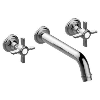 Graff Wall-mounted basin mixer with 22,6cm spout (Trim only) - 5589660