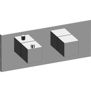 Graff INCANTO M-Series Valve horiyontal Trim with Two Handles - Trim only