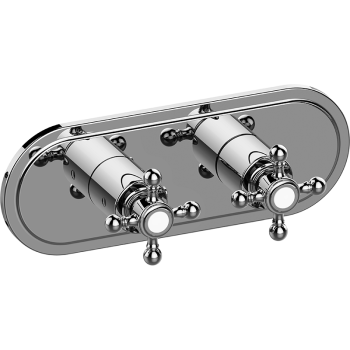 Graff M-Series Valve Trim with Two Handles - Trim only - 5385450