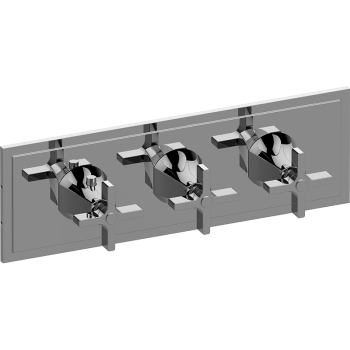 Graff M-Series Valve Trim with Three Handles - Trim only - 5524680