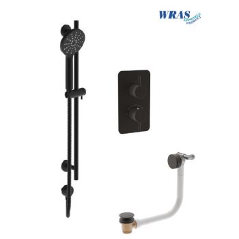 Saneux COS 2-Way Shower Kit Matte Black - COSP03.MB