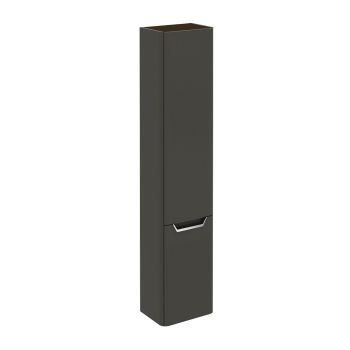 Life Anthracite Tall Wall Unit - LH