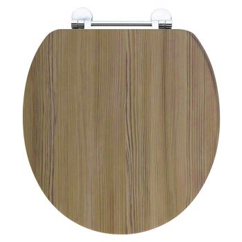 Holborn Wooden Soft-Close Toilet Seat - Modern Oak