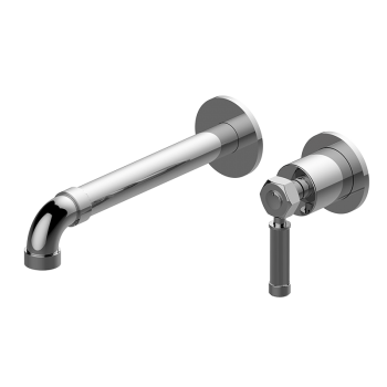 Graff VINTAGE Wall-mounted progressive basin mixer - 23,5cm spout (Trim only) - 5505900