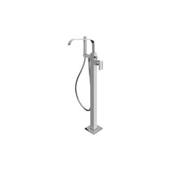 Graff IMMERSION Floor-mounted bathtub mixer (Trim only)