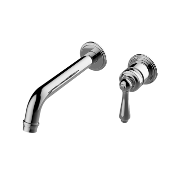 Graff CAMDEN Wall-mounted basin mixer with 19,1cm spout - exposed parts
