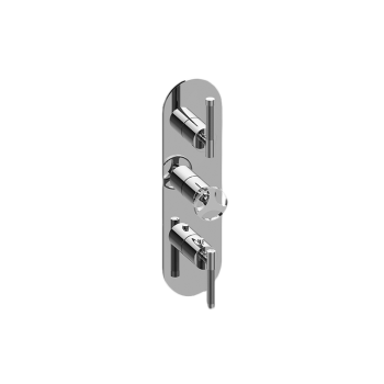 Graff HARLEY M-Series Valve Trim with Three Handles - Trim only - 5514800