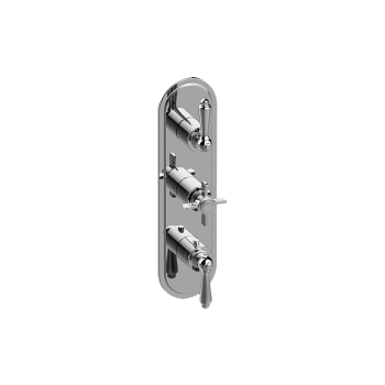 Graff CAMDEN M-Series Valve Trim with Three Handles - Trim only - 5349200