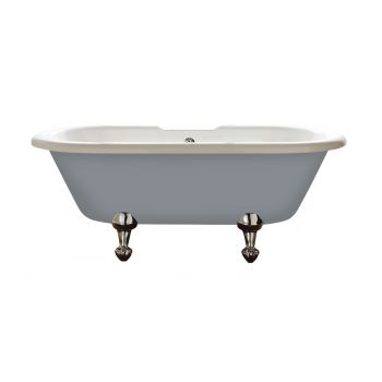 Hebden Traditional Freestanding Bath - Dusty Grey