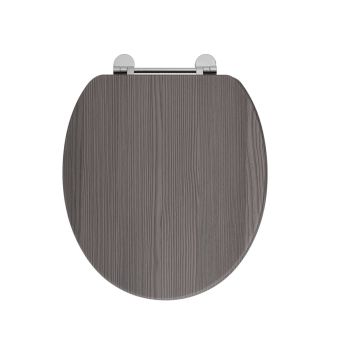 Holborn Wooden Soft-Close Toilet Seat - Avola Grey