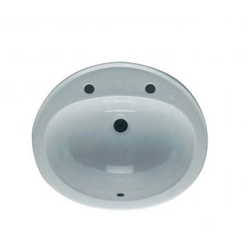 Jessica 530mm Over-the-Counter Basin - 2 Tap Holes