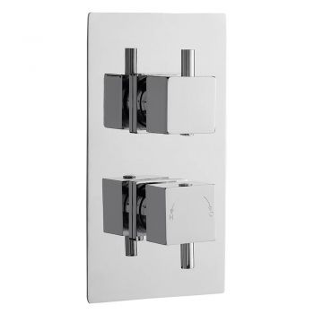 Twin Conc Thermostatic Shower Valve - JTY301