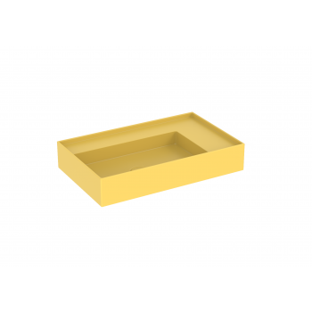 Saneux ICON 65 x 40 cm Vessel basin  NO T/H - California Yellow