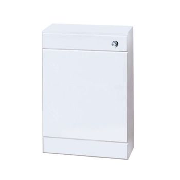 Gloss White 500 WC Unit Inc Conc Cistern - NVS142