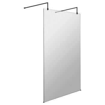 1200 Wetroom Screen with Arms and H Feet - BGPAF12