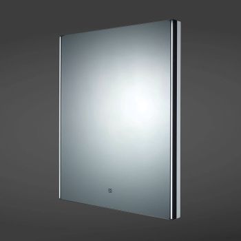 RAK-Resort LED Mirror with Demister Pad and Shaver Socket (H)800x(W)650mm