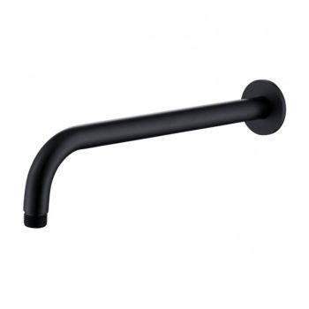 300mm Wall Arm Round in Black