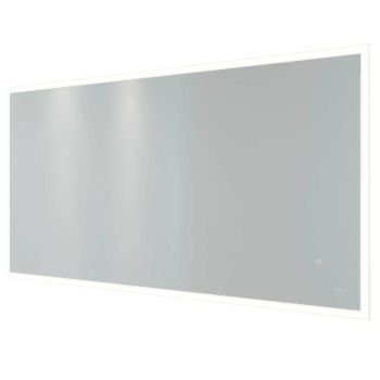 RAK-Cupid 1200x800 LED Illuminated Landscape Mirror with demister,shavers socket and touch sensor switch