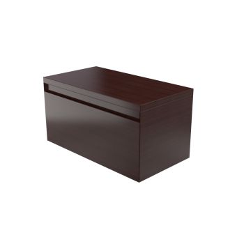 Saneux PODIUM 1 drawer wenge unit - Handle less (for 39004)