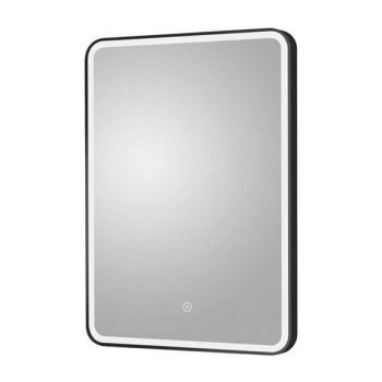 700x500 Black Framed Mirror - LQ701