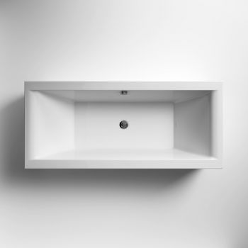 Square Double Ended Bath 1800x800 - NBA214