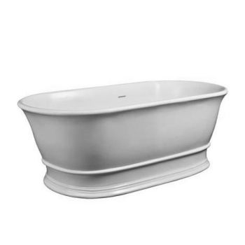 Traditional Freestanding Bath With Overflow 1555 X 740 Inc Waste - NBB004